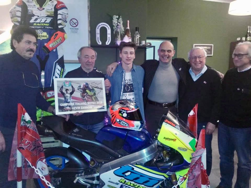 Tutti per Kevin Zannoni – La festa per il Titolo Italiano Moto3