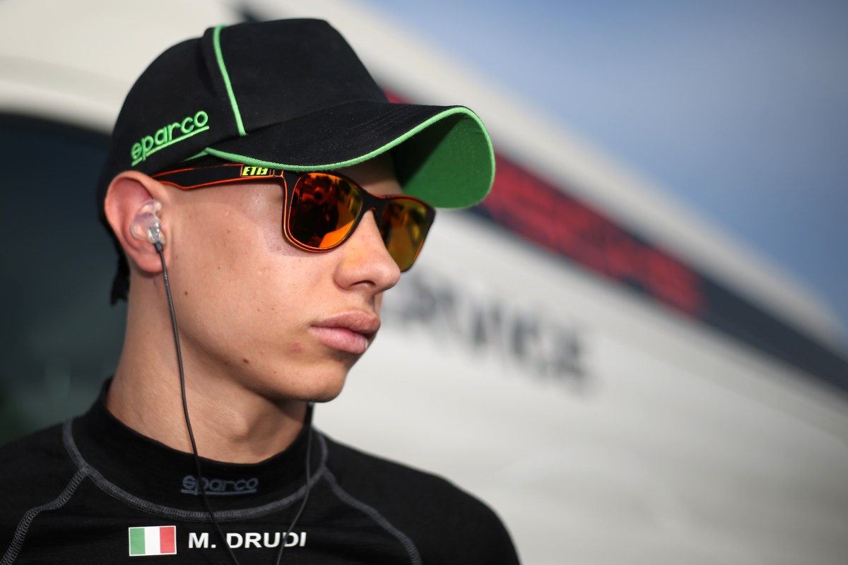 Mattia Drudi pilota ufficiale Audi Sport