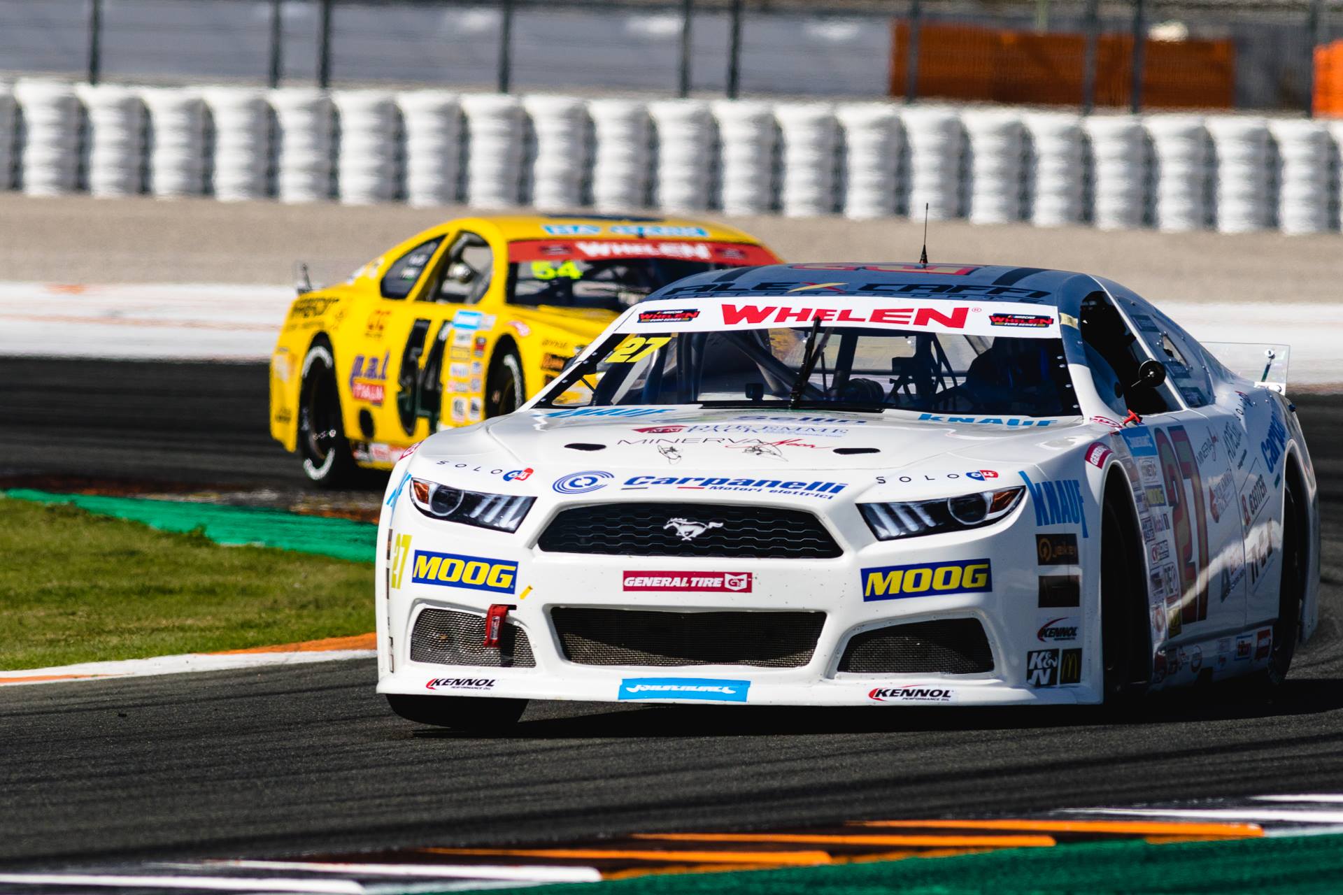 Alex Caffi in pista per la Nascar Whelen Euro Series 2019