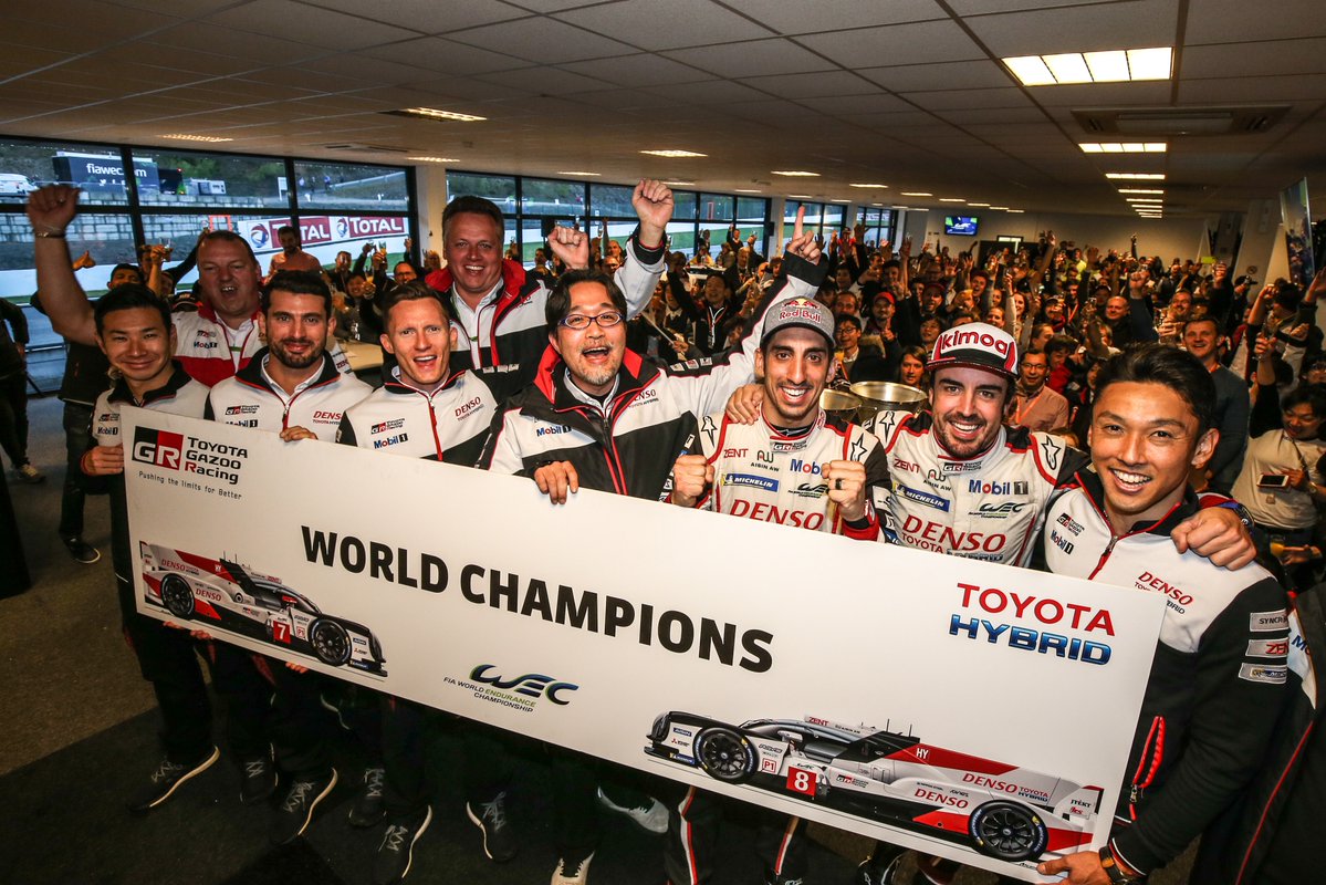 Toyota Hibrid è Campione del Mondo Endurance