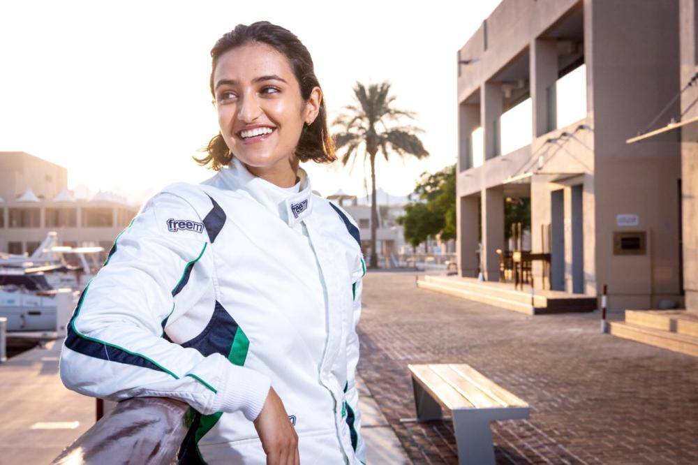 Reema is the first woman of the Saudi Arabian Formula 4 driver.