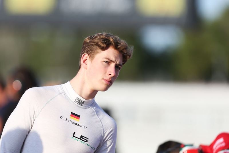 David Schumacher all’esordio in Formula 3