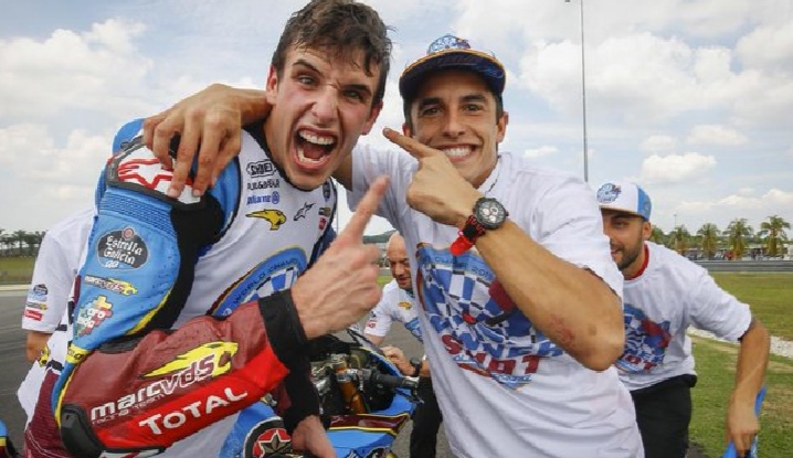 Marquez brothers. L’emozione di un abbraccio