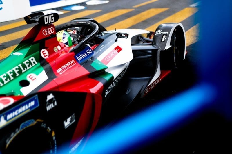 Mattia Drudi in Formula E come pilota di supporto e sviluppo Audi Sport team Abt Schaeffler