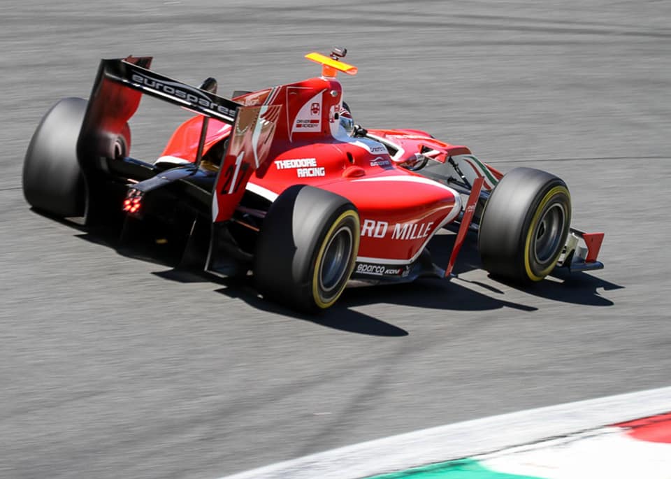 Marco Ghiotto campione BossGP con la GP2 di Leclerc