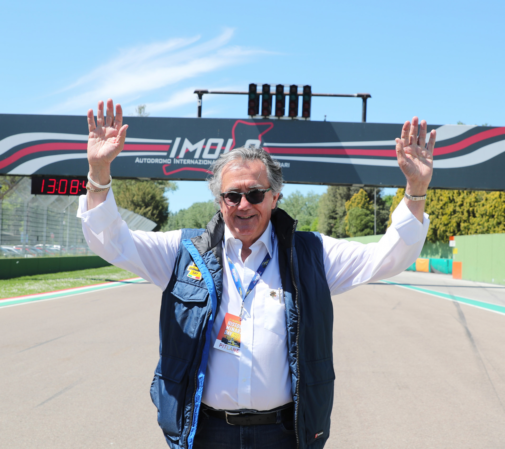 Gian Carlo Minardi Presidente dell’Autodromo di Imola