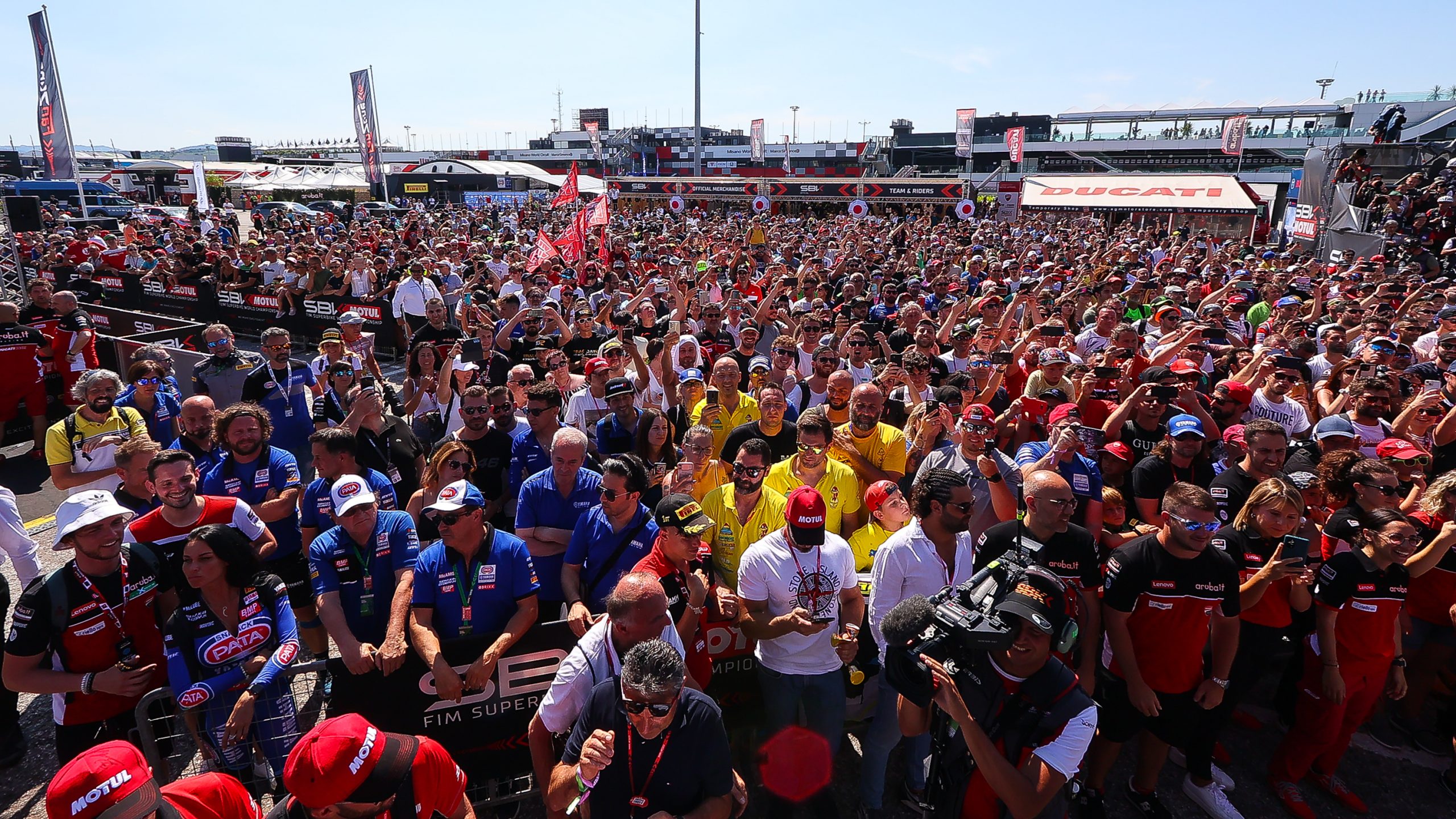 SBK: Almost 66.000 spectators visited Misano